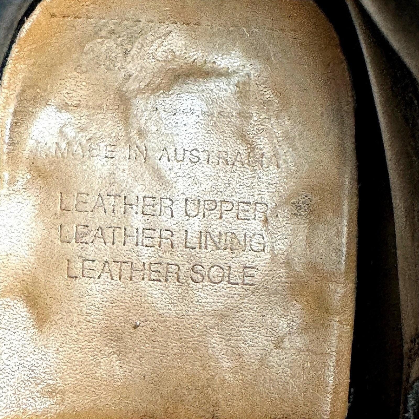 RM Williams Australia Women’s Boots size US 8 made and purchased in Australia