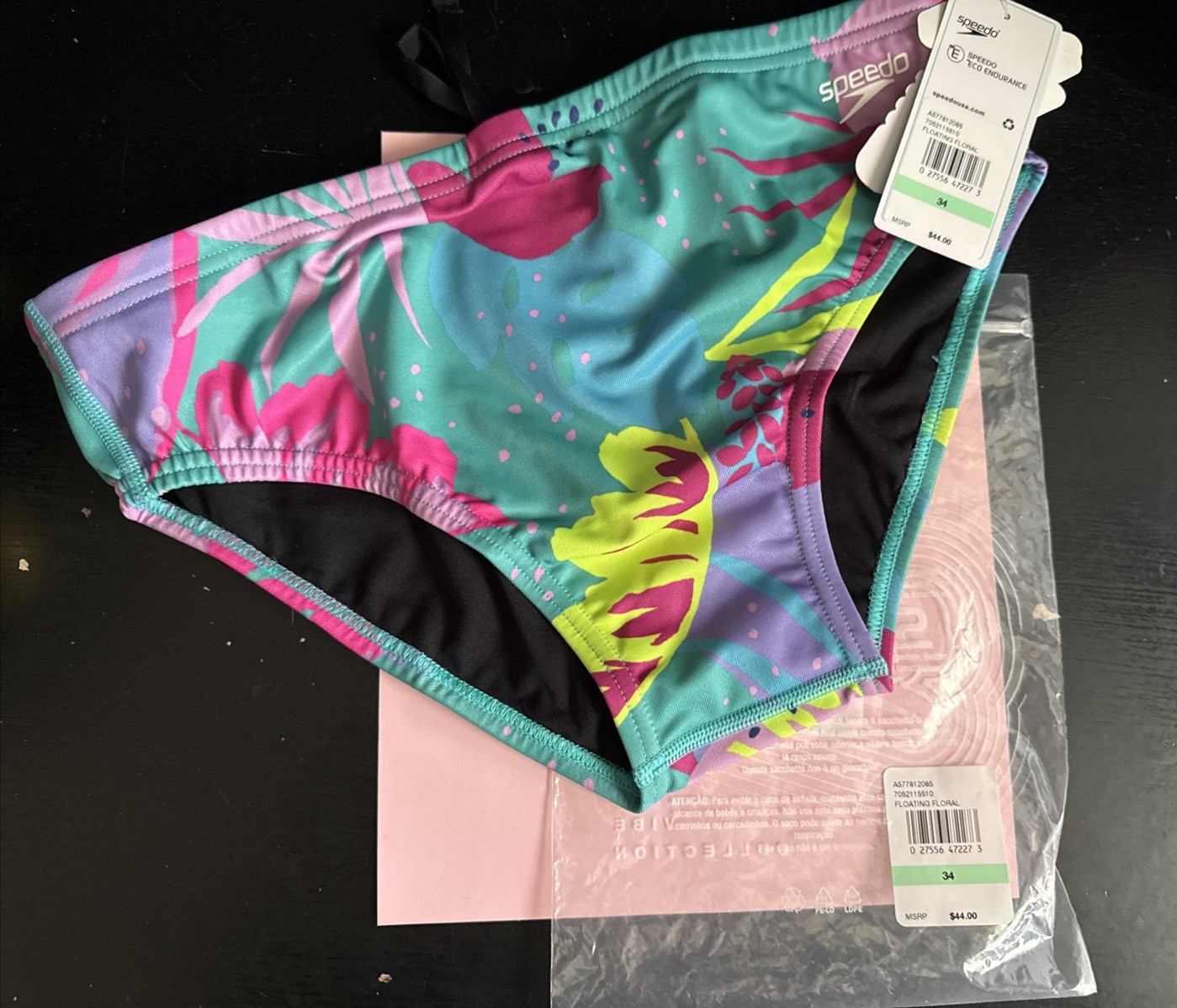 NWT! SPEEDO Eco Endurance VIBE COLLECTION Swim BRIEFS ~ 28 / 30 / 32 / 34 / 38