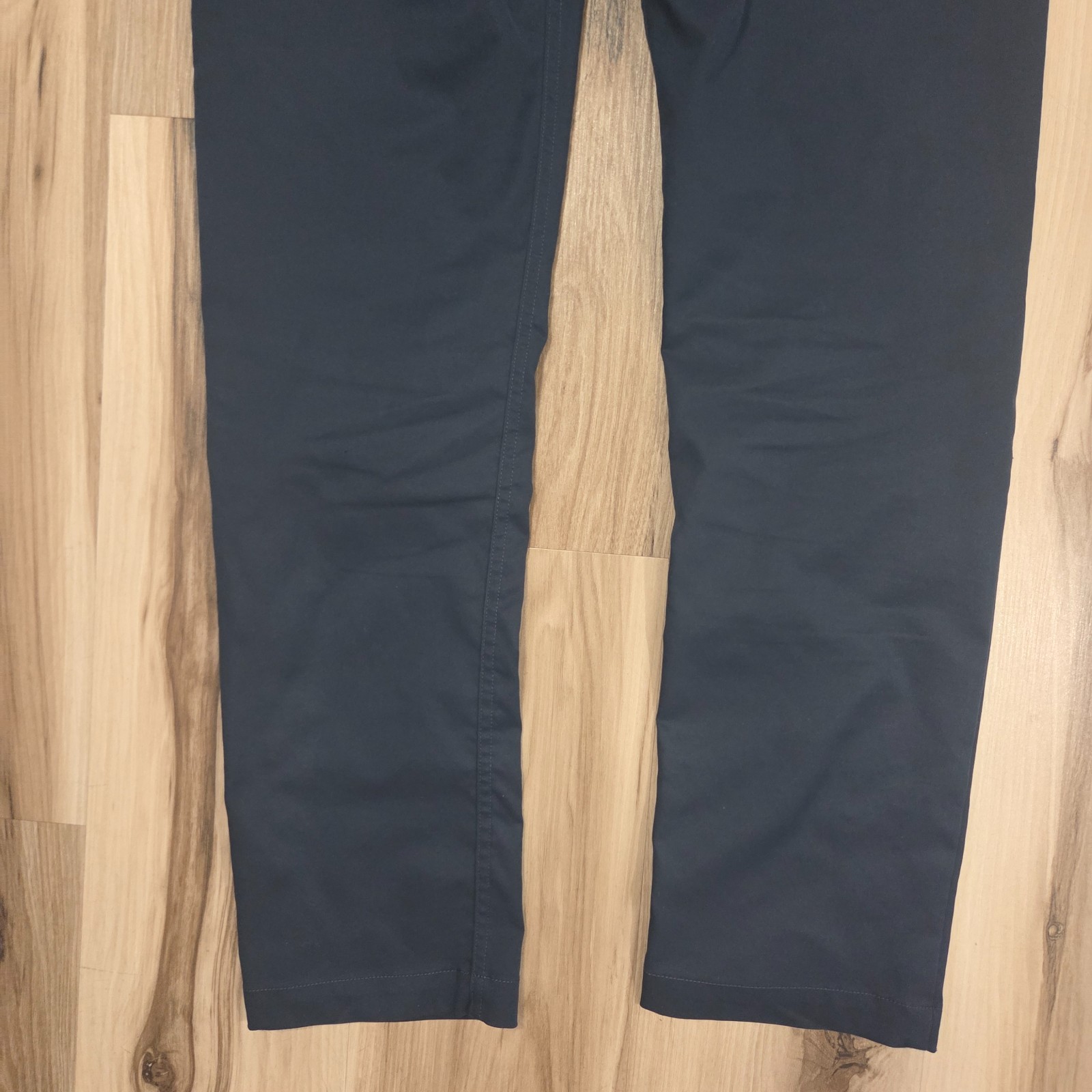 Proof Rover Pants Mens 33 Slim Fit Navy Blue Slate Technical Chino Trousers