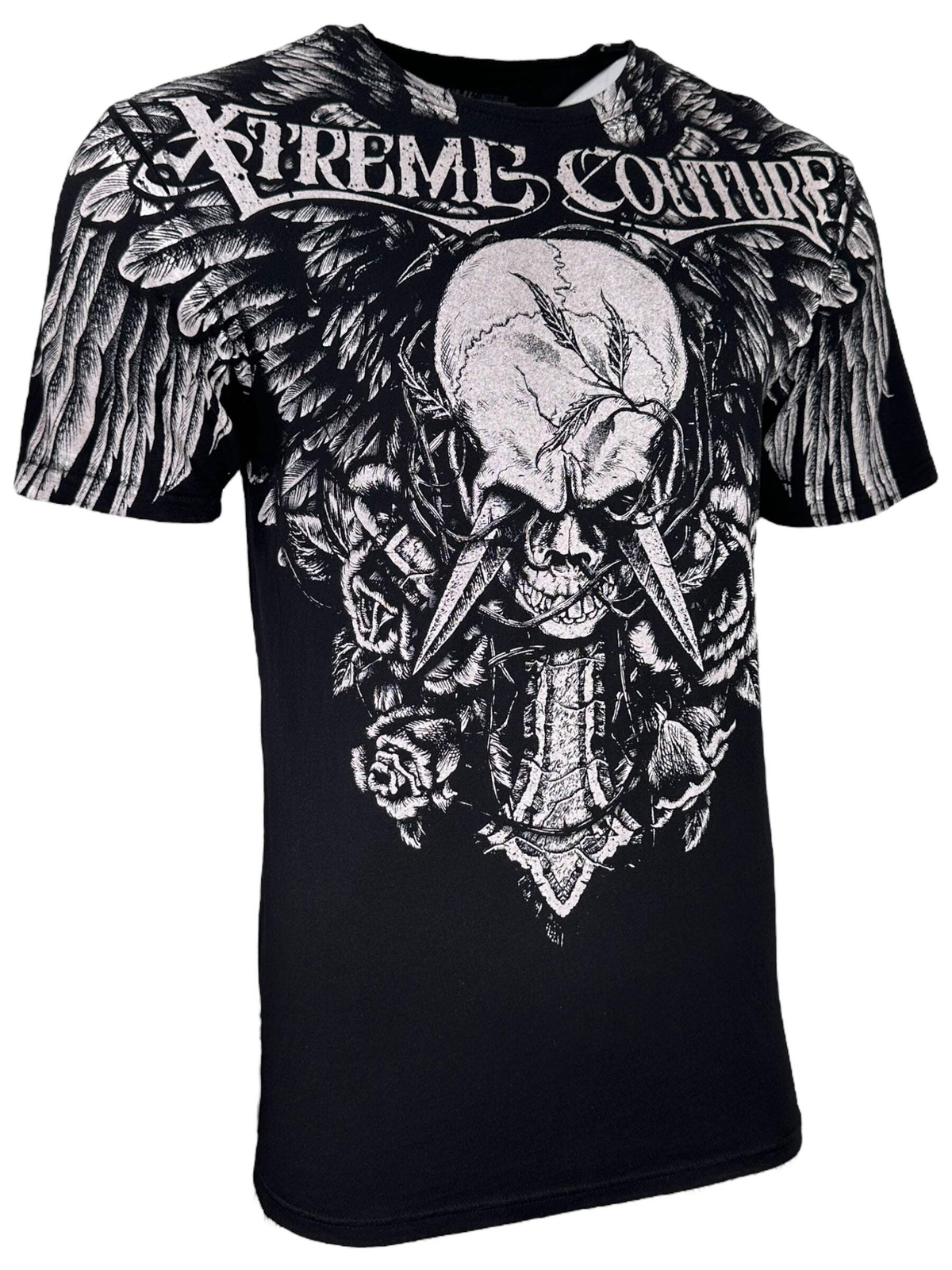 Xtreme Couture By Affliction Men’s T-shirt Dagger Biker Tattoo S-5XL