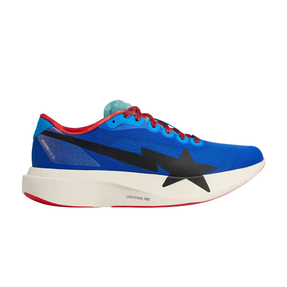 adidas BAPE x adidas Adizero Evo SL Blue Green KJ5749 Men Size