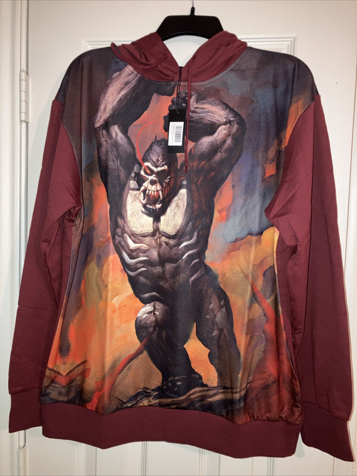 New Anime rwby x rj palmer Beringel Sublimated hoodie M Rooster Teeth Gorilla W2
