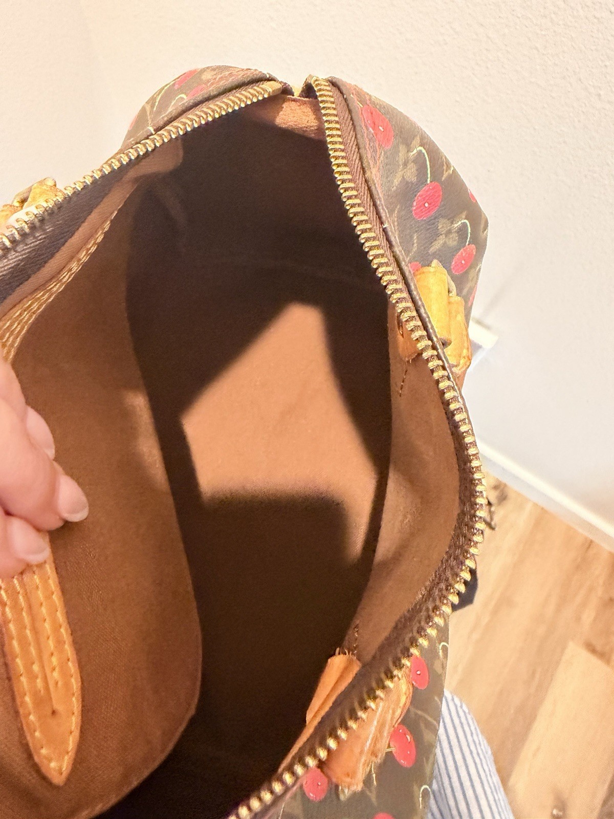 Vintage Louis Vuitton x Takashi Murkami Cheries Speedy 25