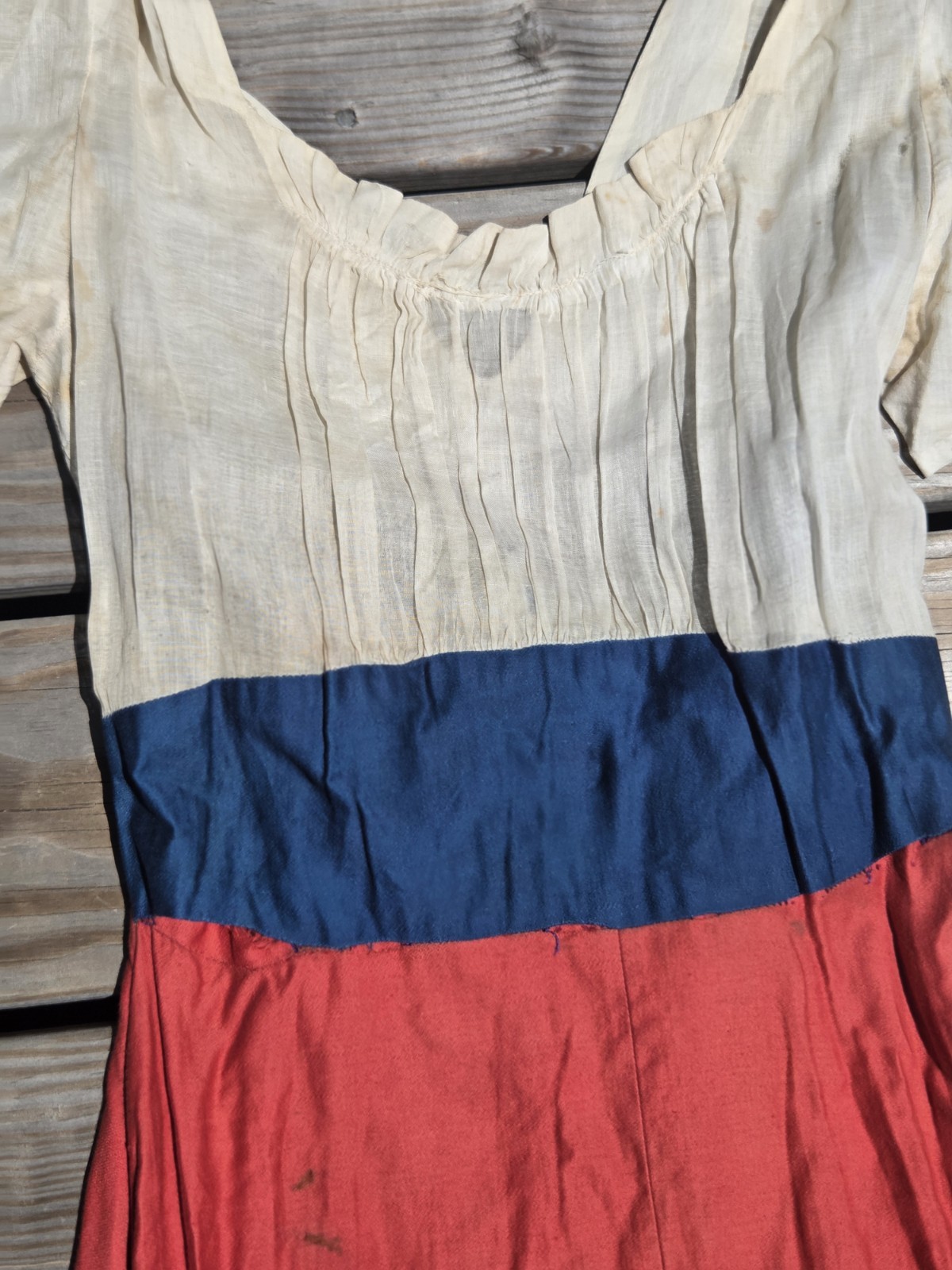 👀 Antique Victorian Edwardian Costume Dress Folk Prairie Theatrical *AS IS* 👀