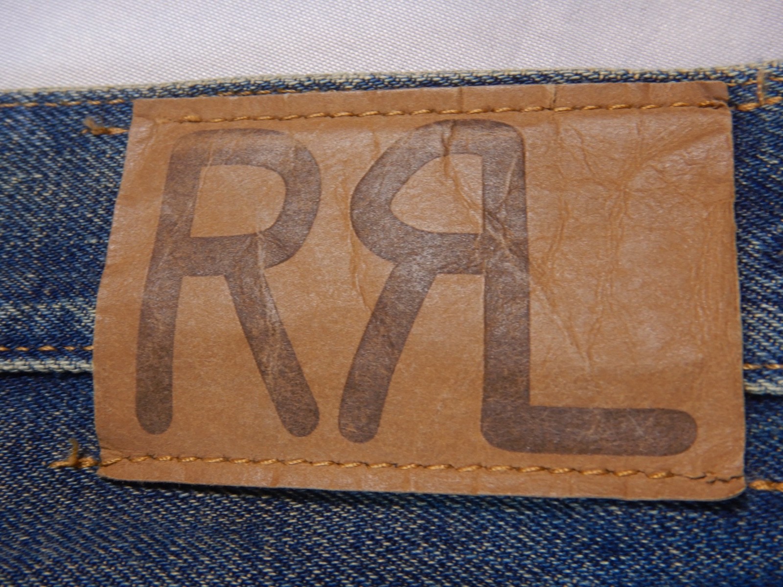 RRL Union Standard Zipper Fly Slim Fit Denim Jeans Size 32 X 30