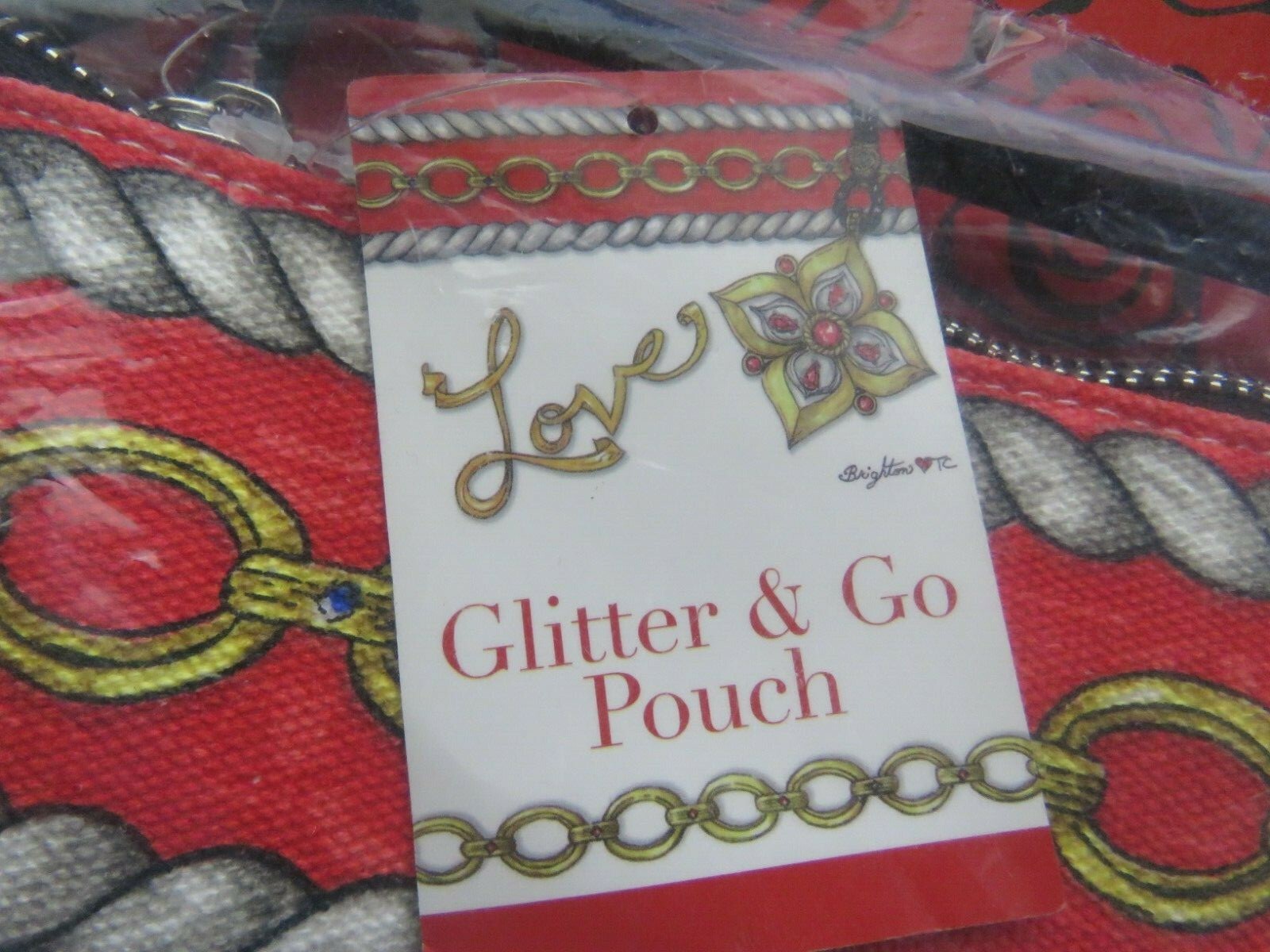 Brighton “Glitter & Go” Cross Body Pouch Purse – Jewelry Artwork – NWT – $70-NIP