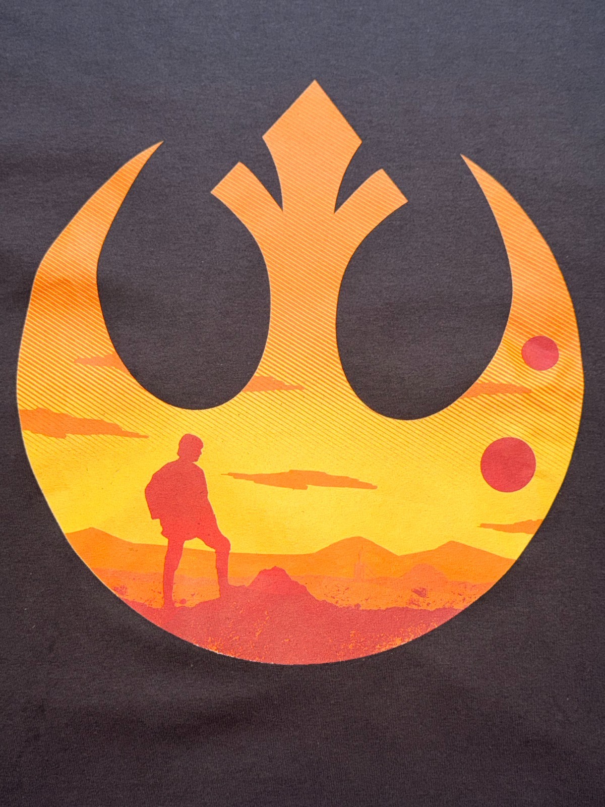 🔥Star Wars Luke Skywalker Red5 Rebel Alliance T-Shirt Bundle Lotx2 Size XL/2XL