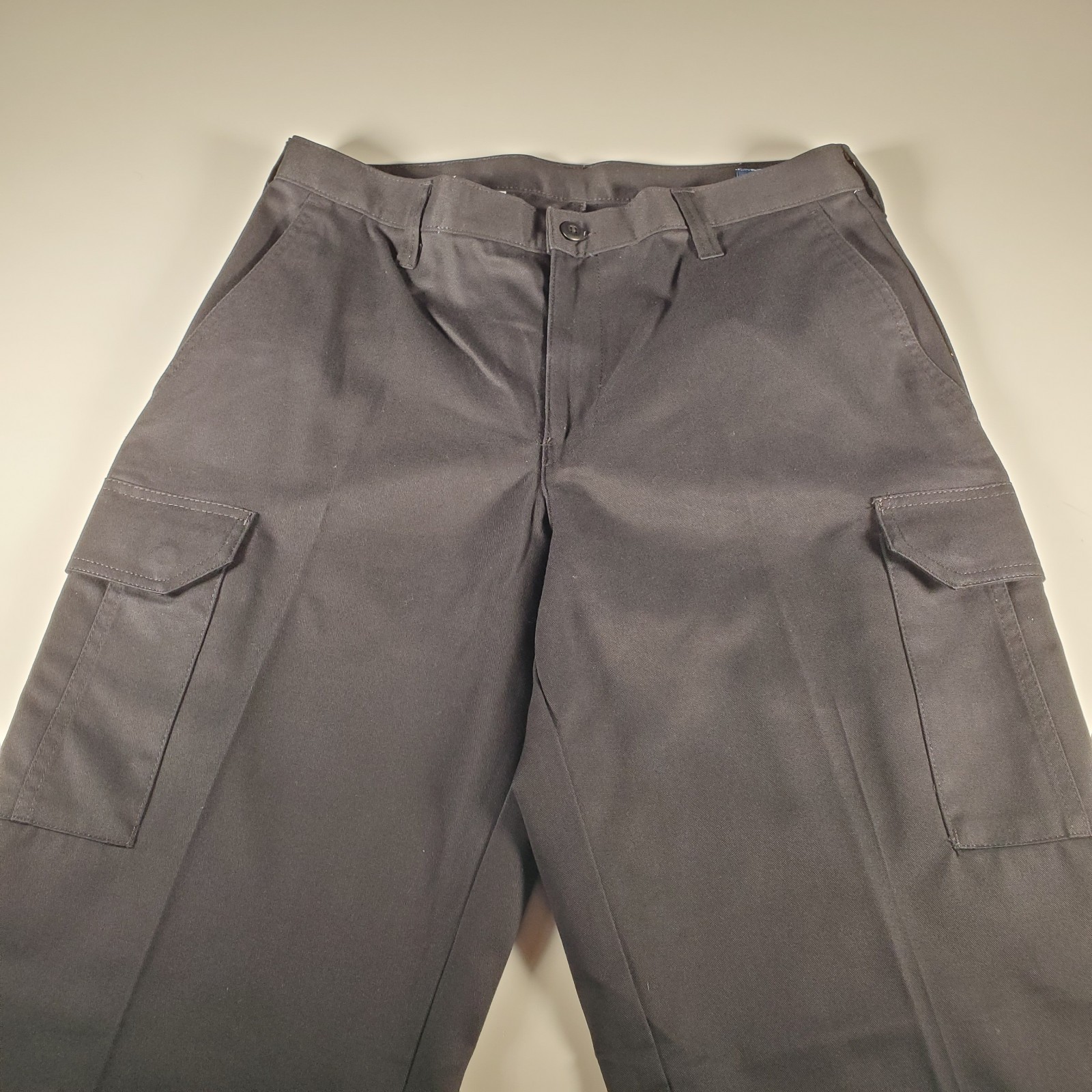 Cintas ComfortFLEX Mens Cargo Work Pants Lot Of 3 Black Heavy Duty 33×31