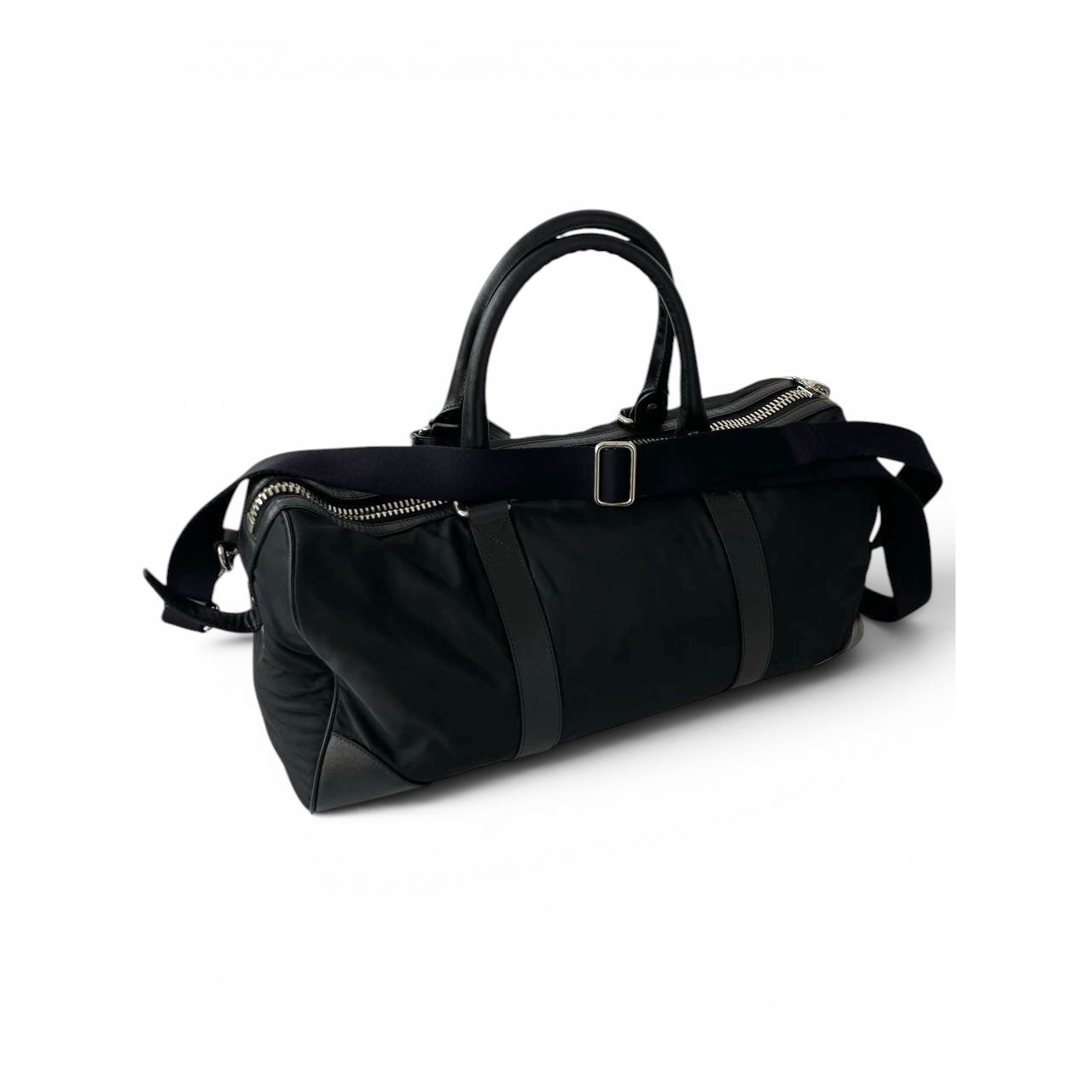 Philipp Plein Limited Edition Black Nylon Duffle Bag Weekender Travel Bag