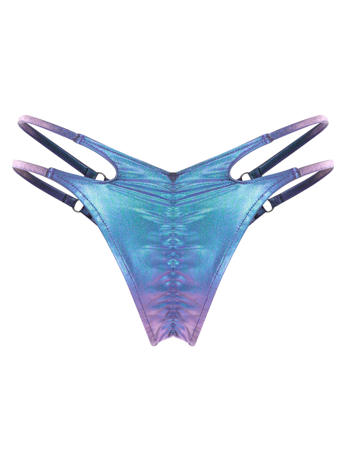 Womens Micro Thongs Brazilian Bikini Briefs G-string Tangas Low Rise Swimwear