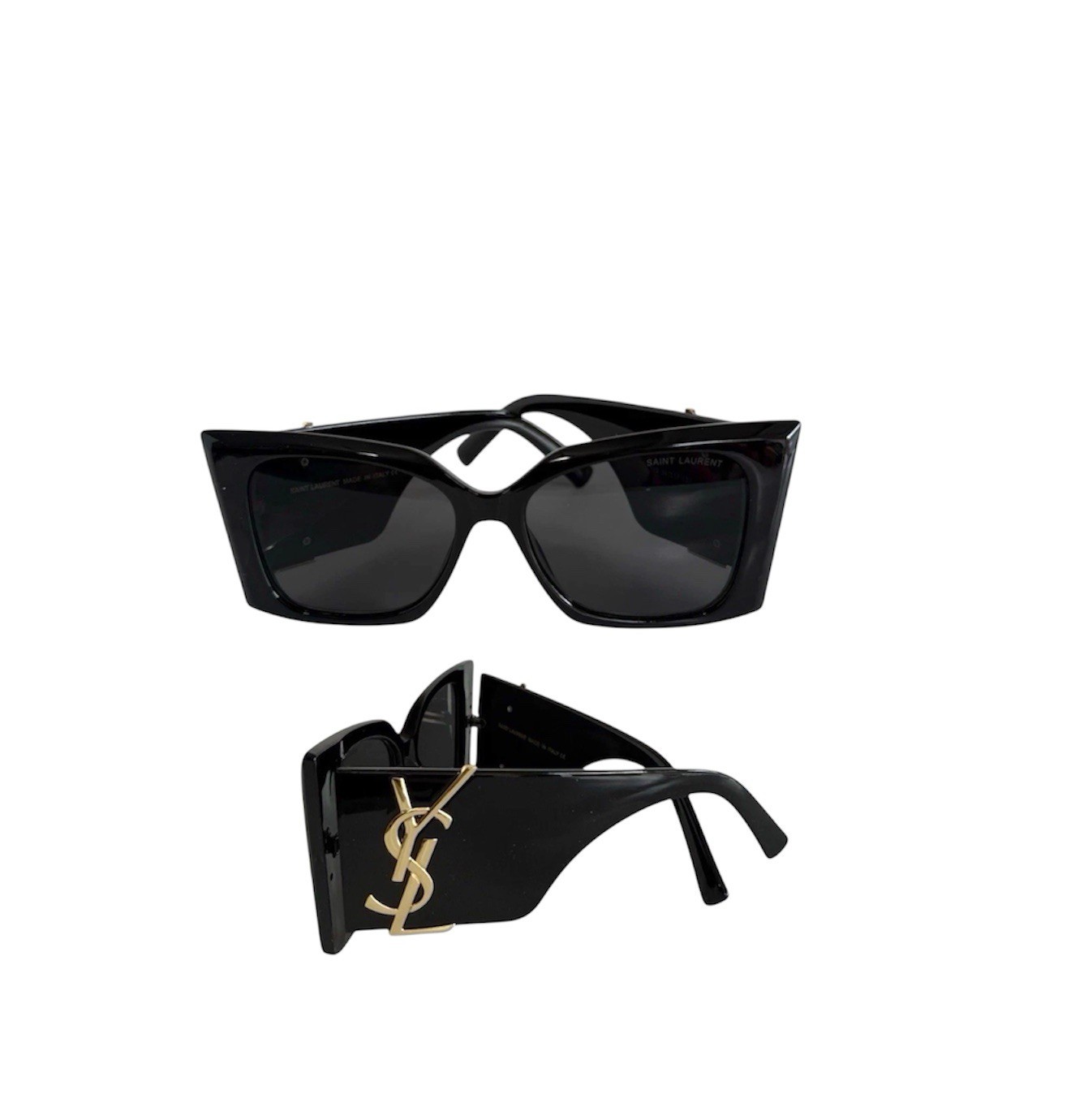 YSL-Saint Laurent Cat Eye Laurent Sunglasses With Box Free Shipping