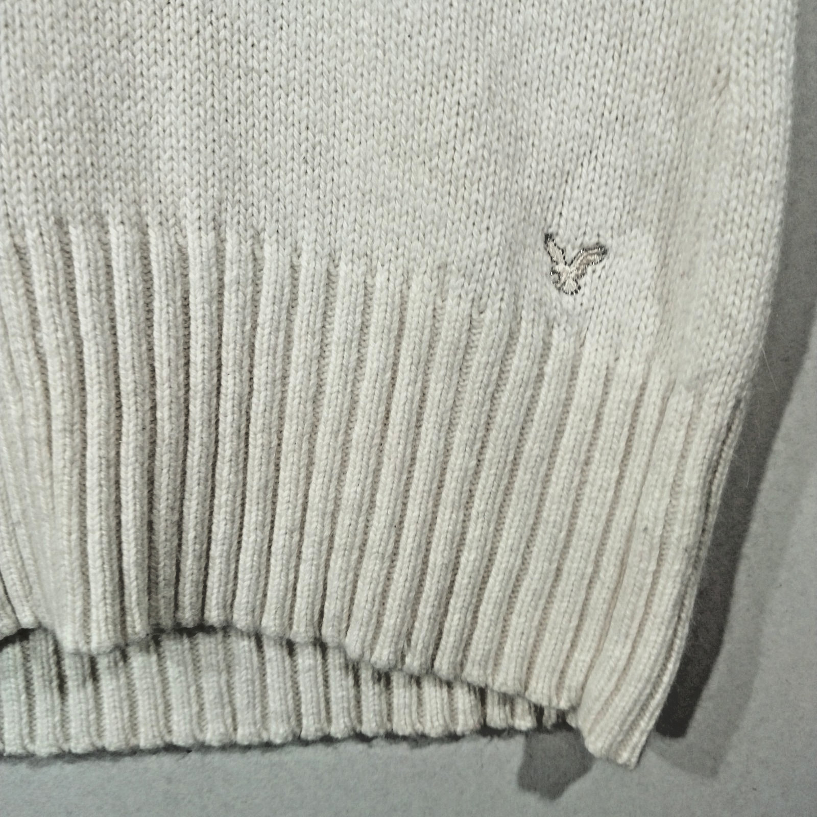 2013 American Eagle Angora Blend Shawl Neck Sweater Long Cuffs Women’s Size M