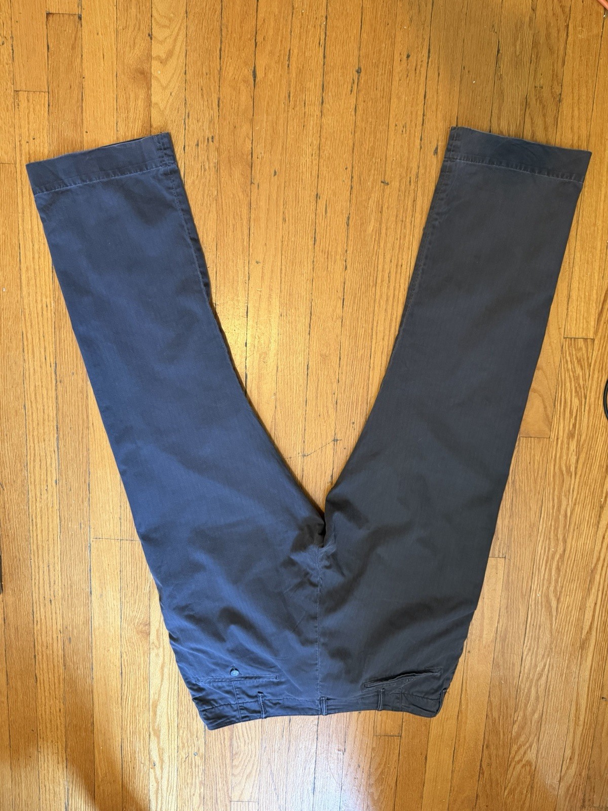RRL Ralph Lauren Herringbone Twill Field Washed Black 38×32 actually 40×31