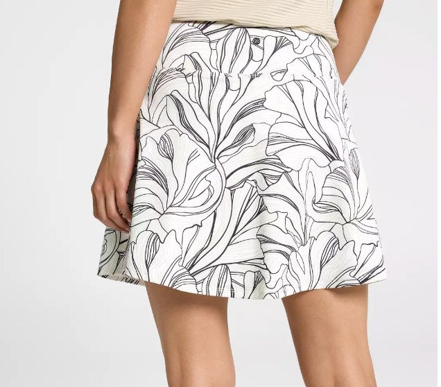 Calia Golf Quarter ZIp and Golf Eagle Skort Set Gingko Cloud Clover Set NWT XXL