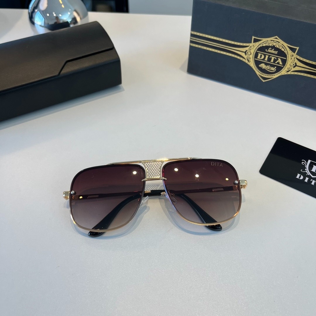 PRA50S Prada Double Bridge Sunglasses Gold Frame Brown Lens 59□17-140