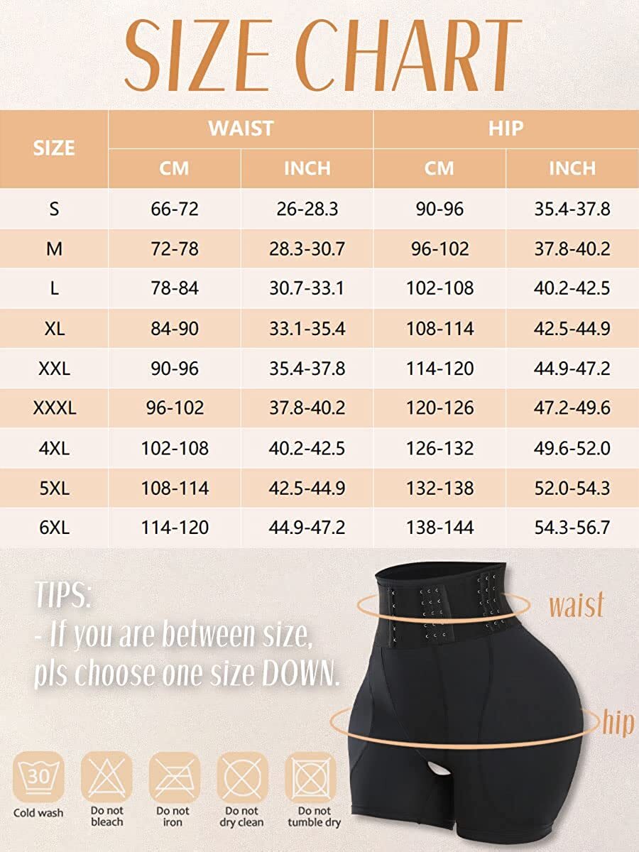High Waist Trainer Panties Hip Pads Women Shapewear Body Tummy Shaper Fake Ass