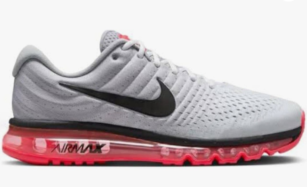 Multisize Nike Air Max 2017 White/Black/Grey 849559 106 Men’s Running Shoes