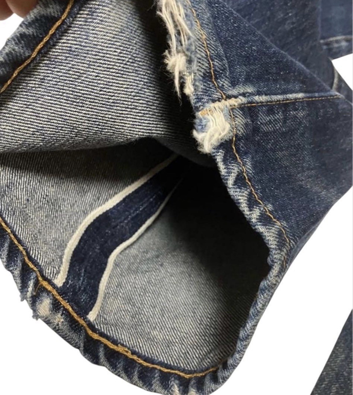 Levi’s 501XX 1955 Era LVC Big E Selvedge Valencia 555 Made in USA W30 L32
