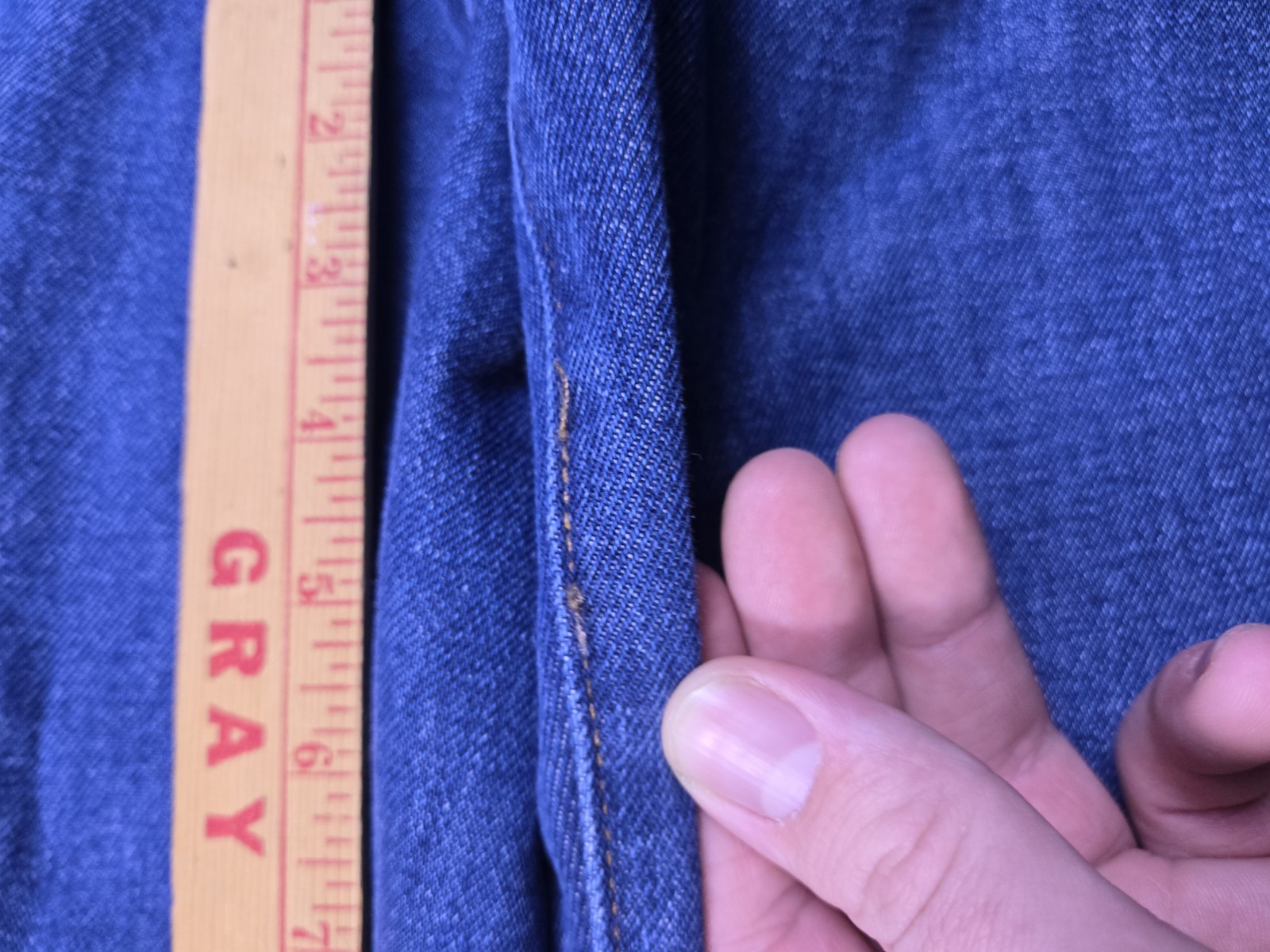 Madewell – Dark Blue Baggy Straight Loose Jeans – Womens 30W x 29L