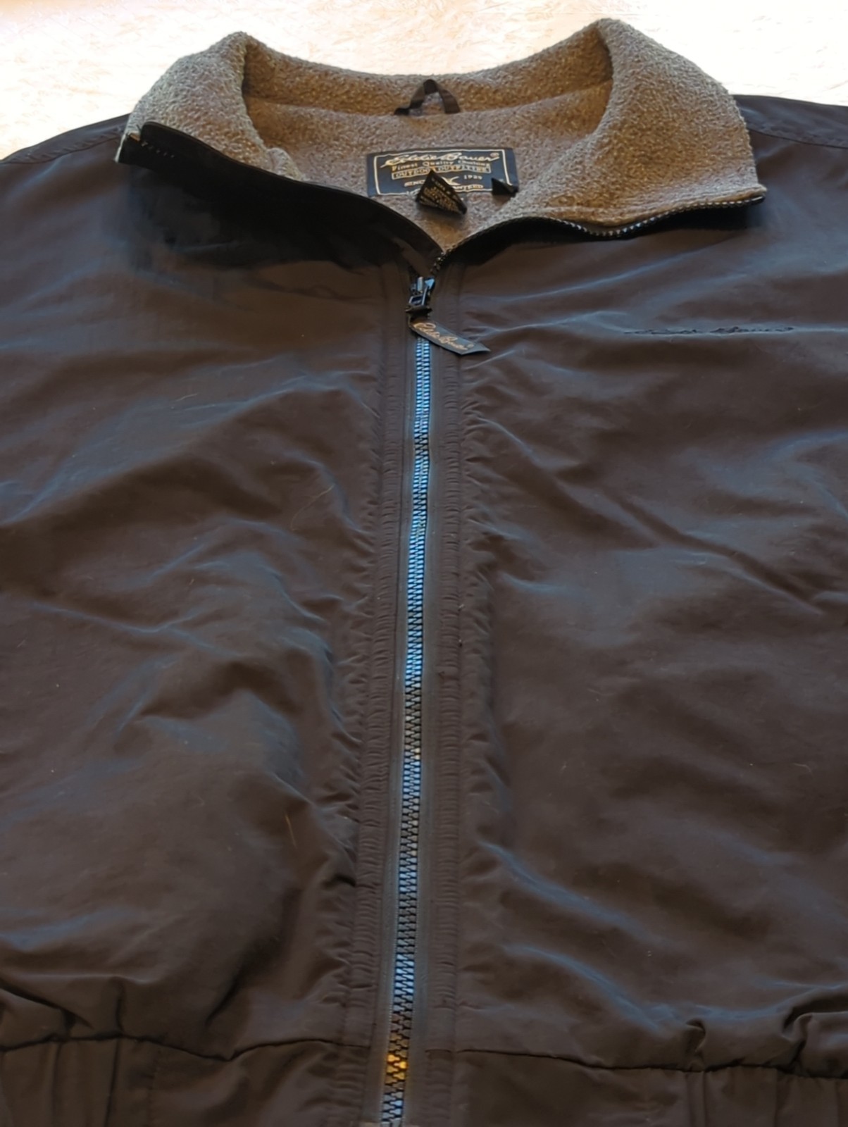 EDDIE BAUER Men’s Large Black 3 Season Jacket “Good Cond.”