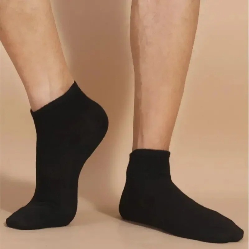 Socks Boat Socks Unisex Casual Plain Color Thin Breathable Soft Fit