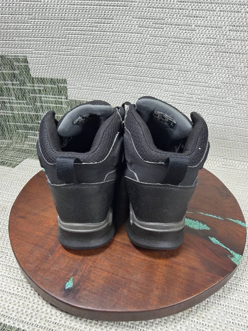 Timberland Pro Shoes Men Size 9 Wide Powertrain Sport Alloy Toe Work Black Nylon