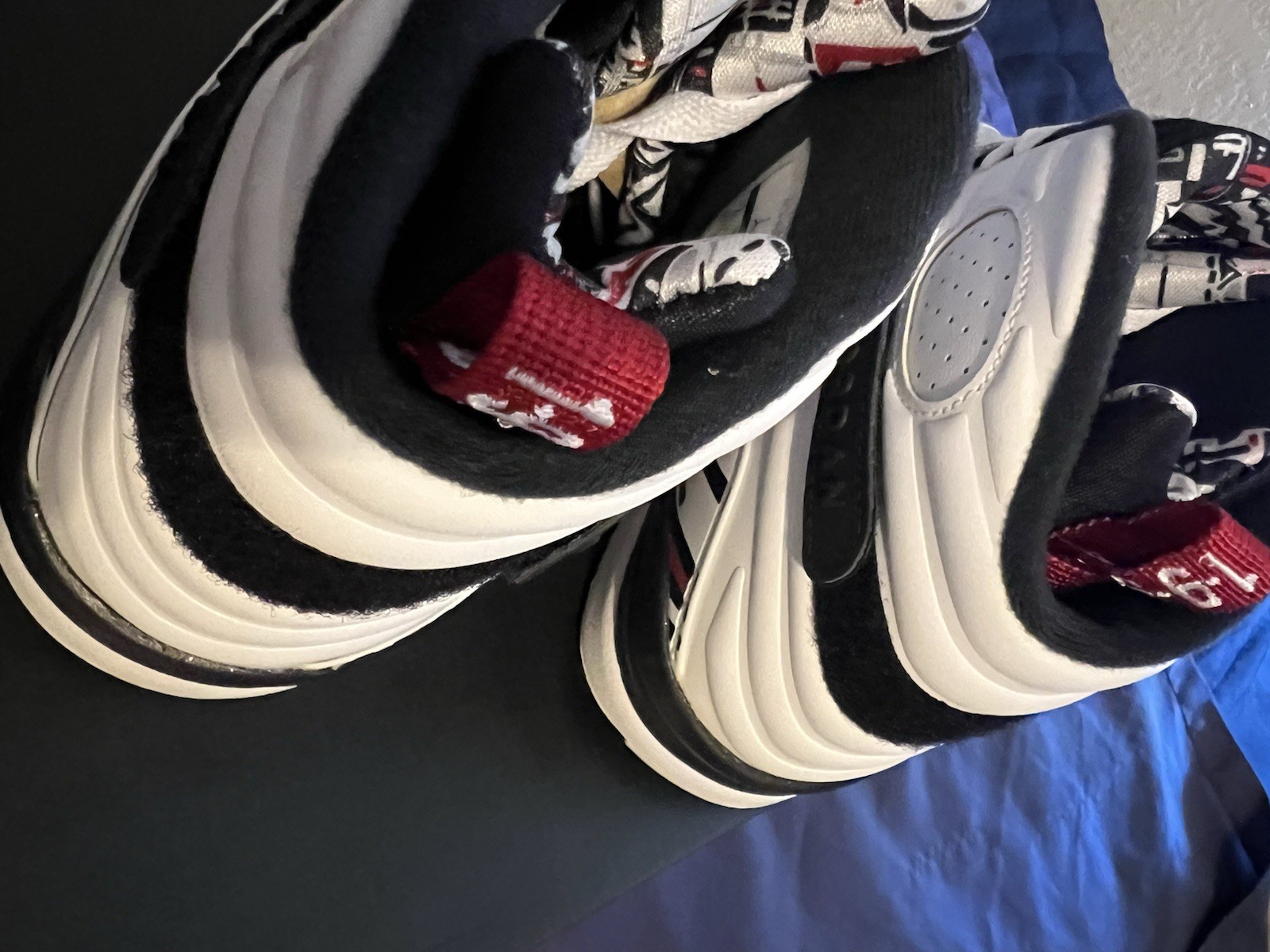 Air Jordan 8 Retro “Alternate” White/Red/Black/Gray Men’s 11 *FreshOutTheBox!*