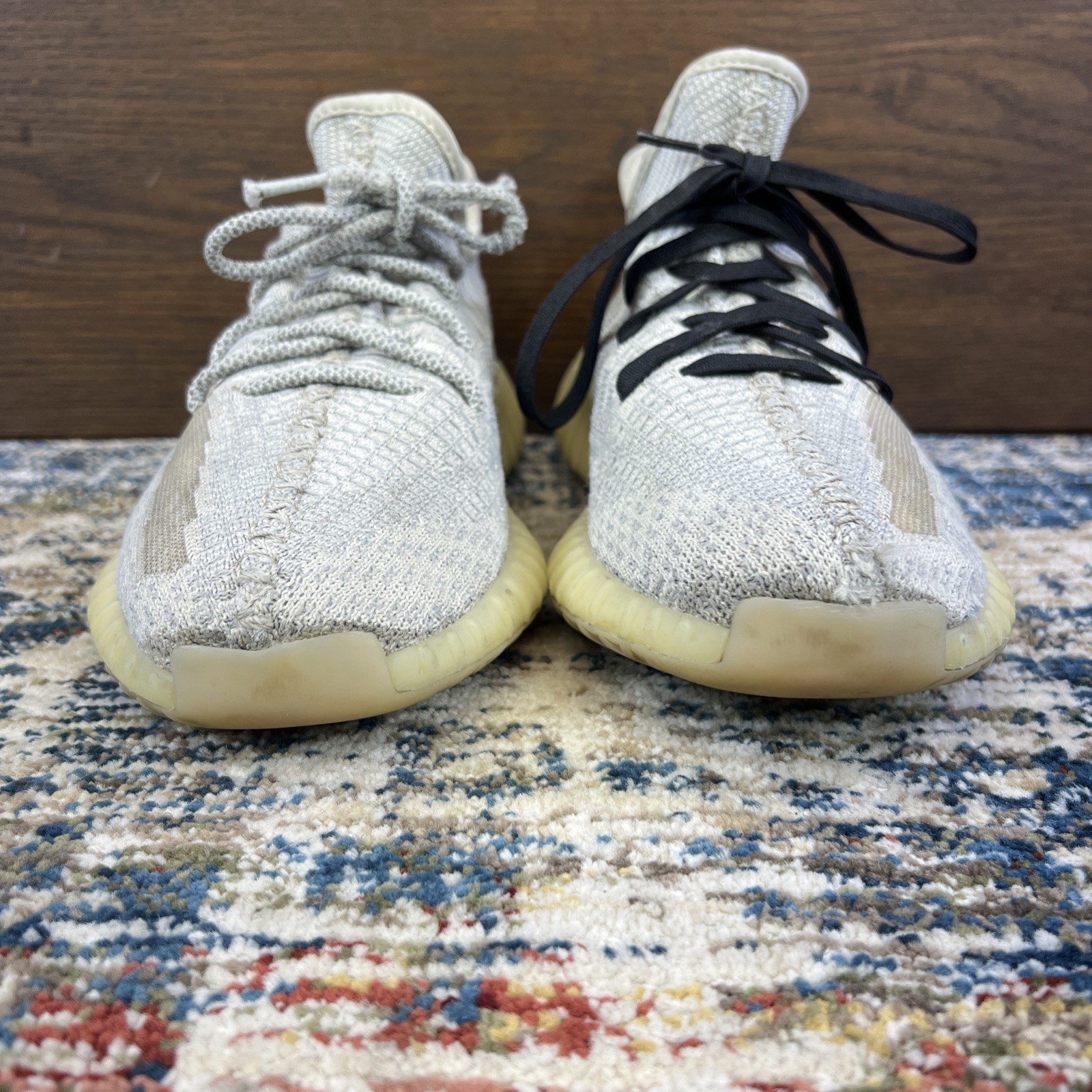 Adidas Yeezy Boost 350 V2 Lundmark Non-Reflective Men’s Sz 11 White Tan