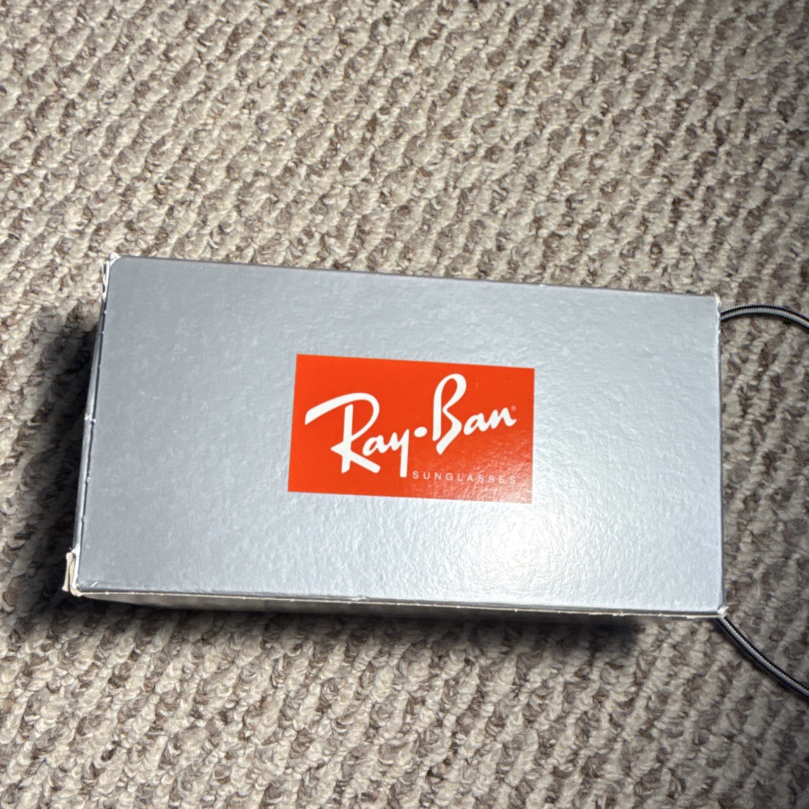 Brand new Ray-Ban ORB4428 Square Tortoiseshell Brown Frame Blue Tinted 145mm