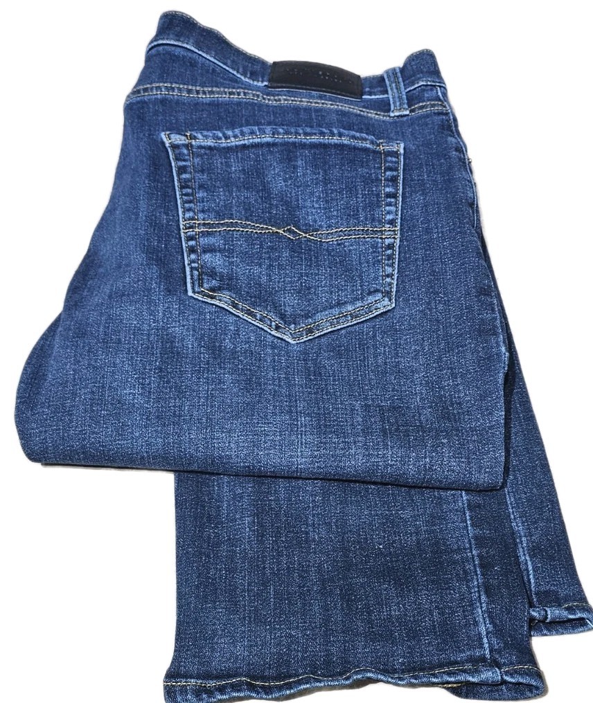 New! LUCKY BRAND 223 STGHT.LEG-Med.Wash Denim, Mens Stretch, 5.Pkt Jeans-(34×30)