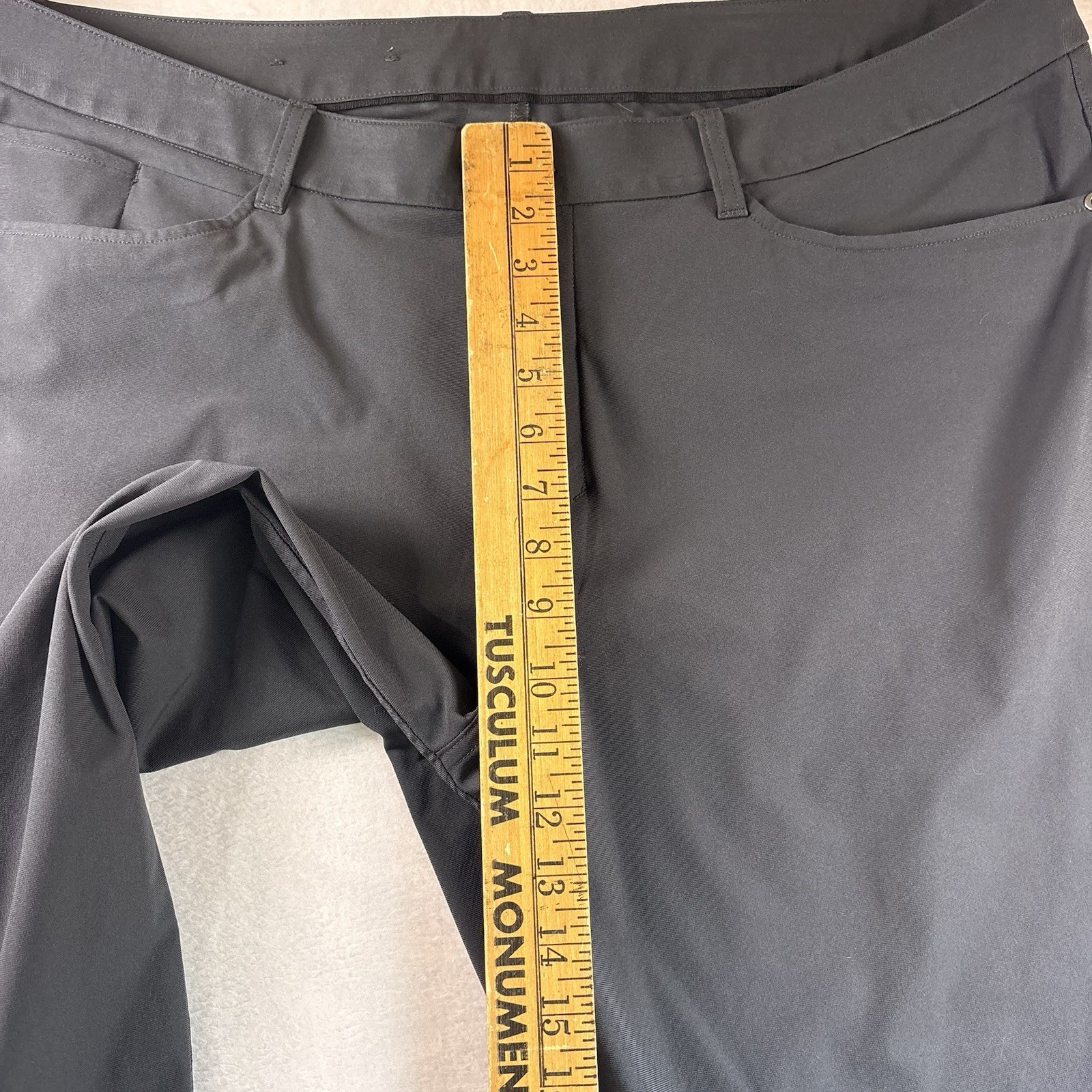 Lululemon Pants Mens 40×30 Gray ABC Classic Fit 5 Pocket Warpstreme Trouser