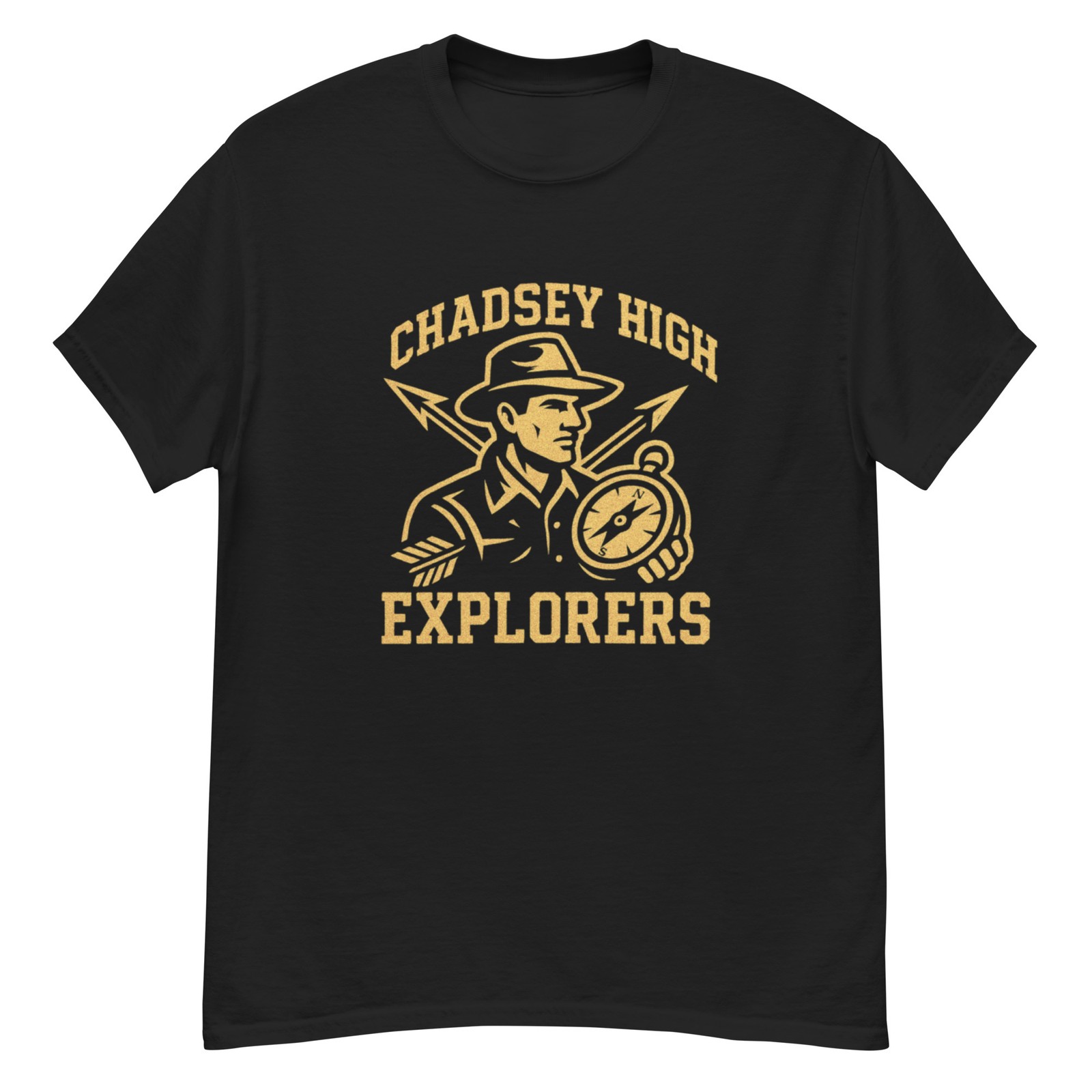 Chadsey High Explorers T-Shirt, Detroit High School Tee, Chadsey High Alum Shirt
