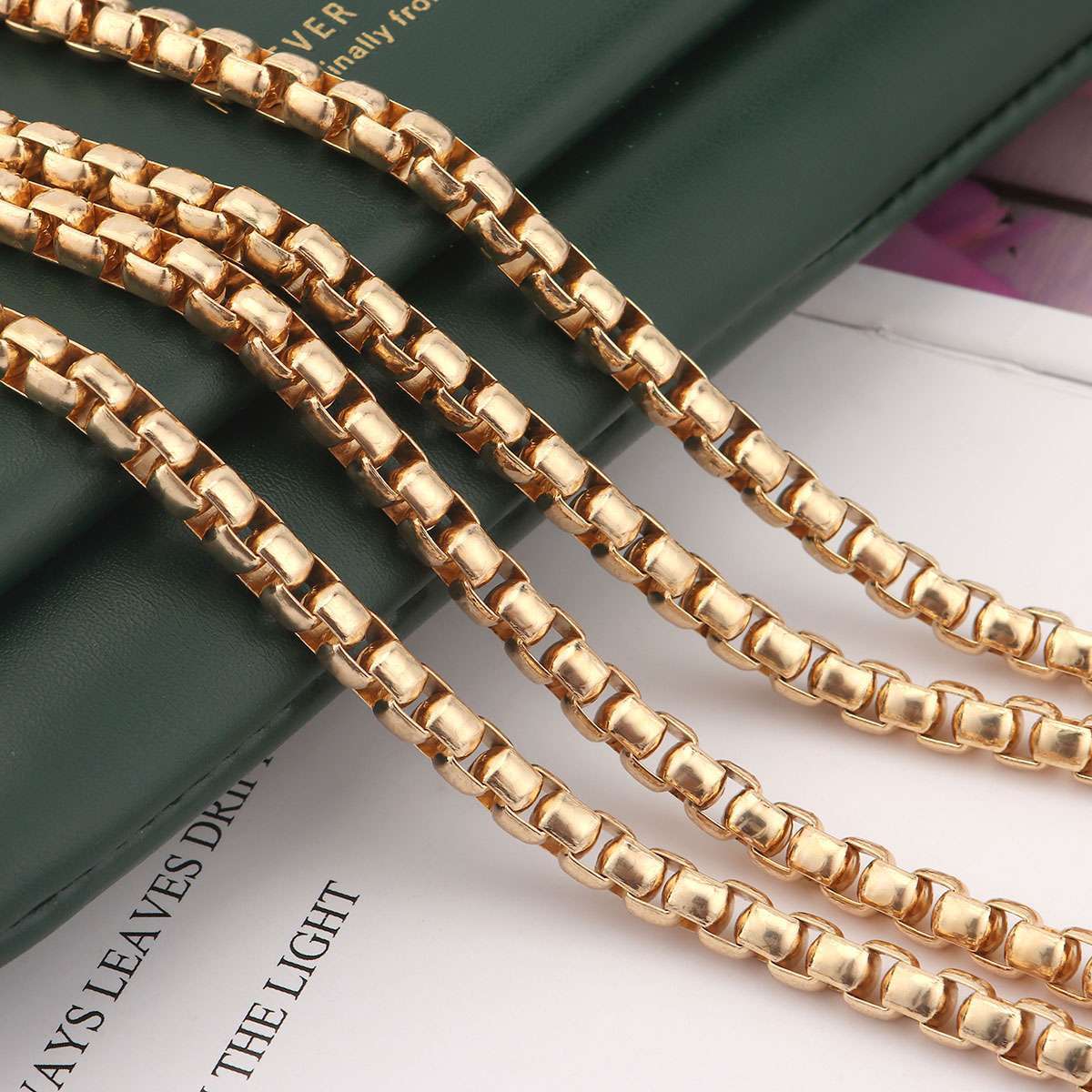 Replacement Purse Chain Strap Handle Shoulder Crossbody Handbag Bag Metal Chain
