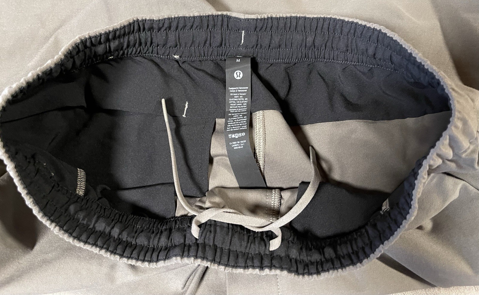 Lululemon Pants Mens M, ABC Utilitech LM5B07S Stretch Performance Drawstring