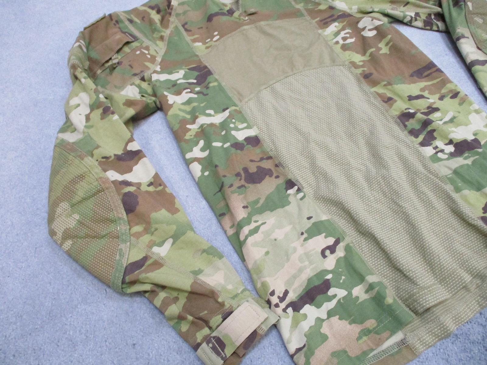Team Soldier Certified Gear Army Combat Shirt MultiCam Padded Elbows Size S