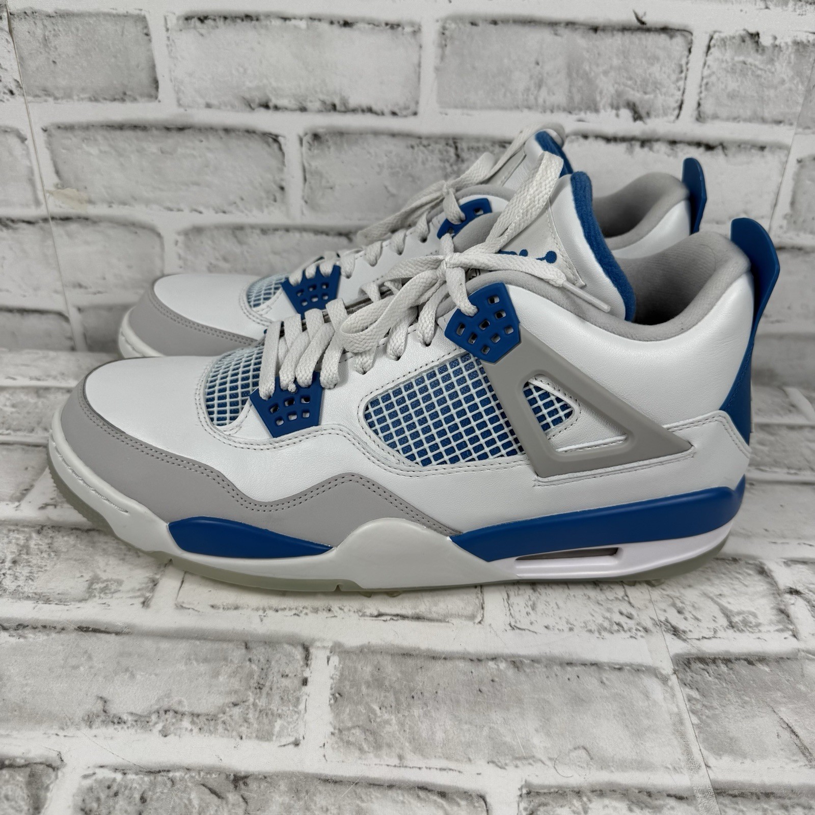 Nike Jordan 4 IV Retro Military Blue Golf Shoes Mens Sz 13 CU9981-101 Brand New