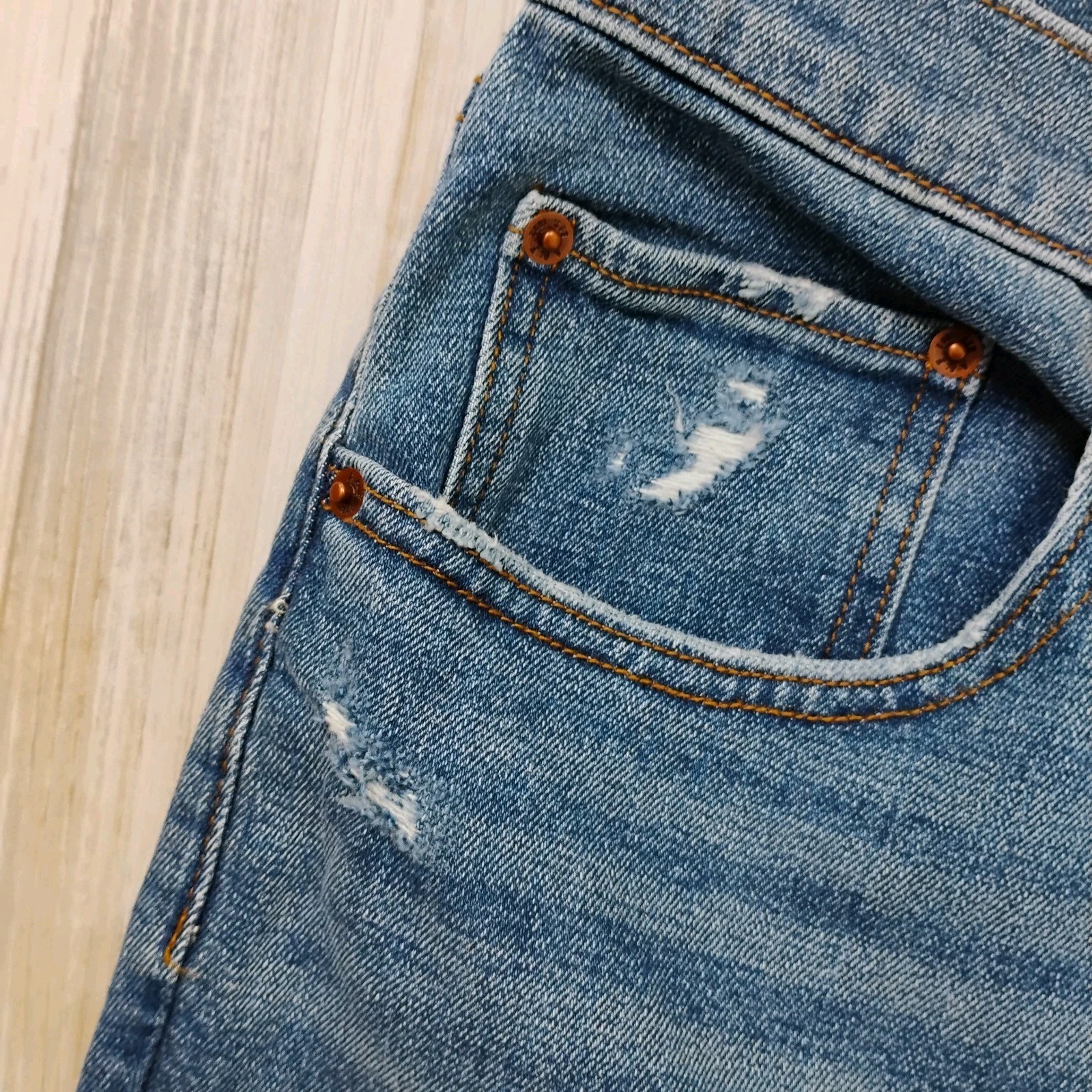 Abercrombie & Fitch 90s Slim Straight Ultra High Rise Jeans 34/18 (Actual 38×32)