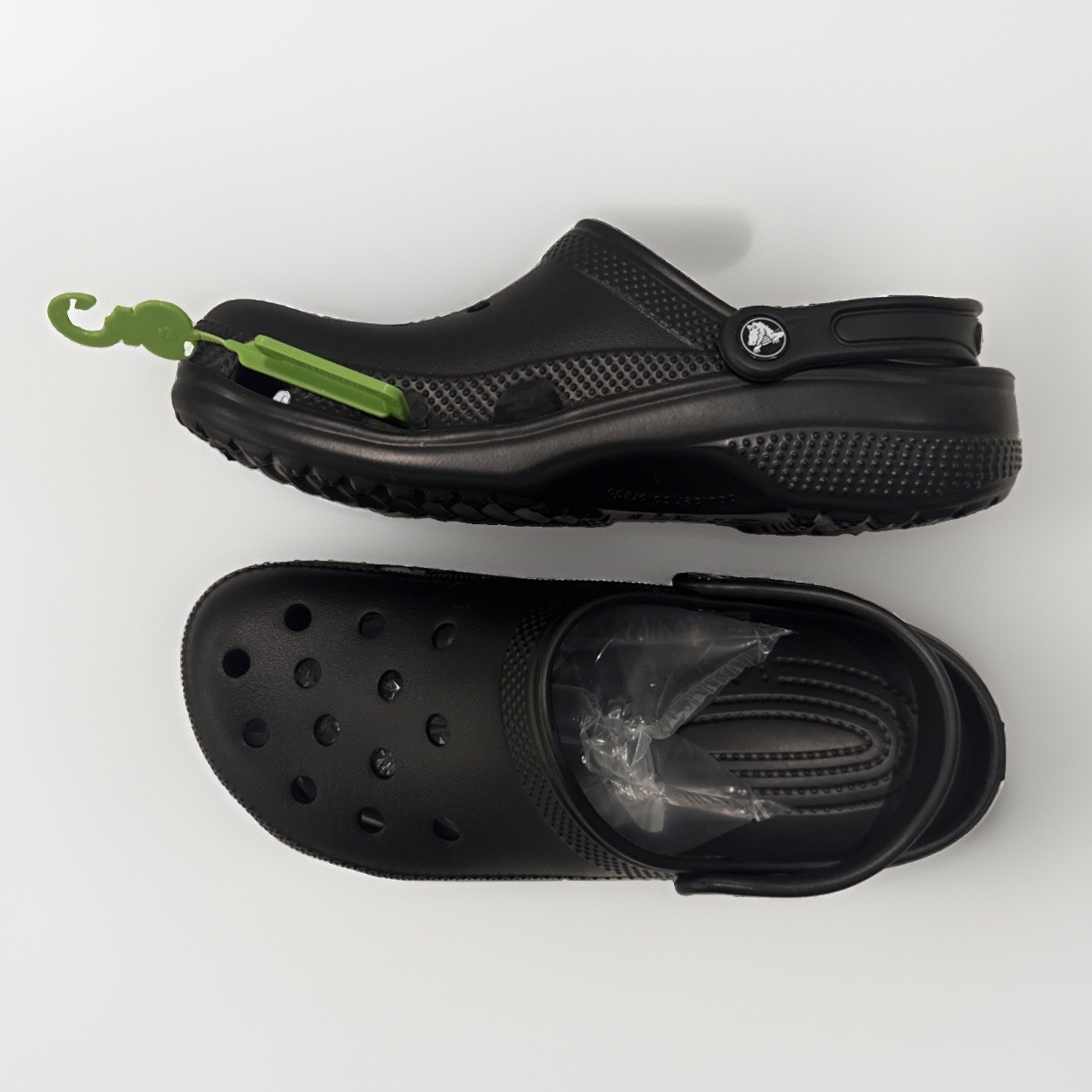 Crocs Classic Clogs M8/W10 Unisex Black NEW with Tags & Original Bag