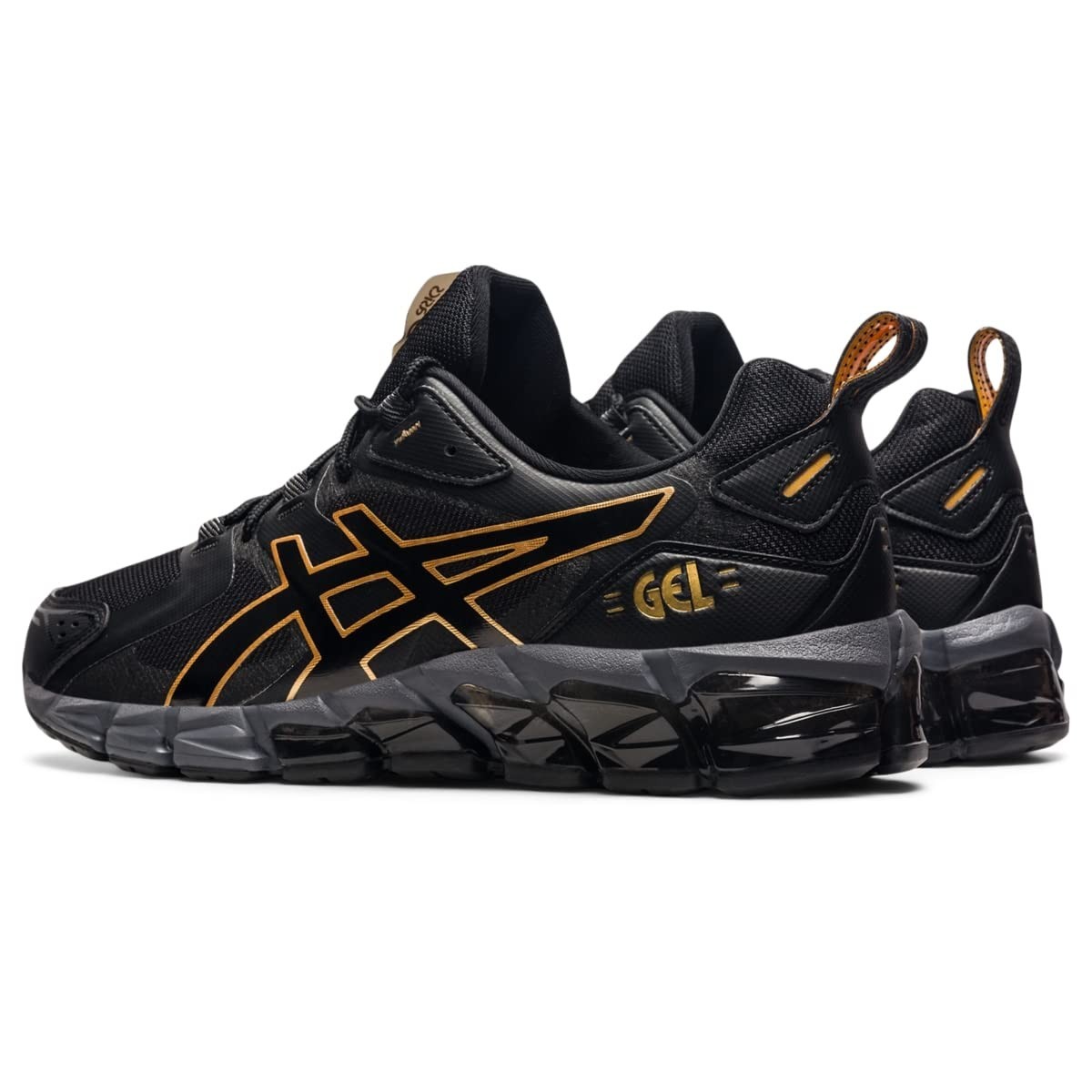 Size 10 – ASICS Men’s Gel-Quantum 180 Shoes Black/Pure Gold 1201A466-001