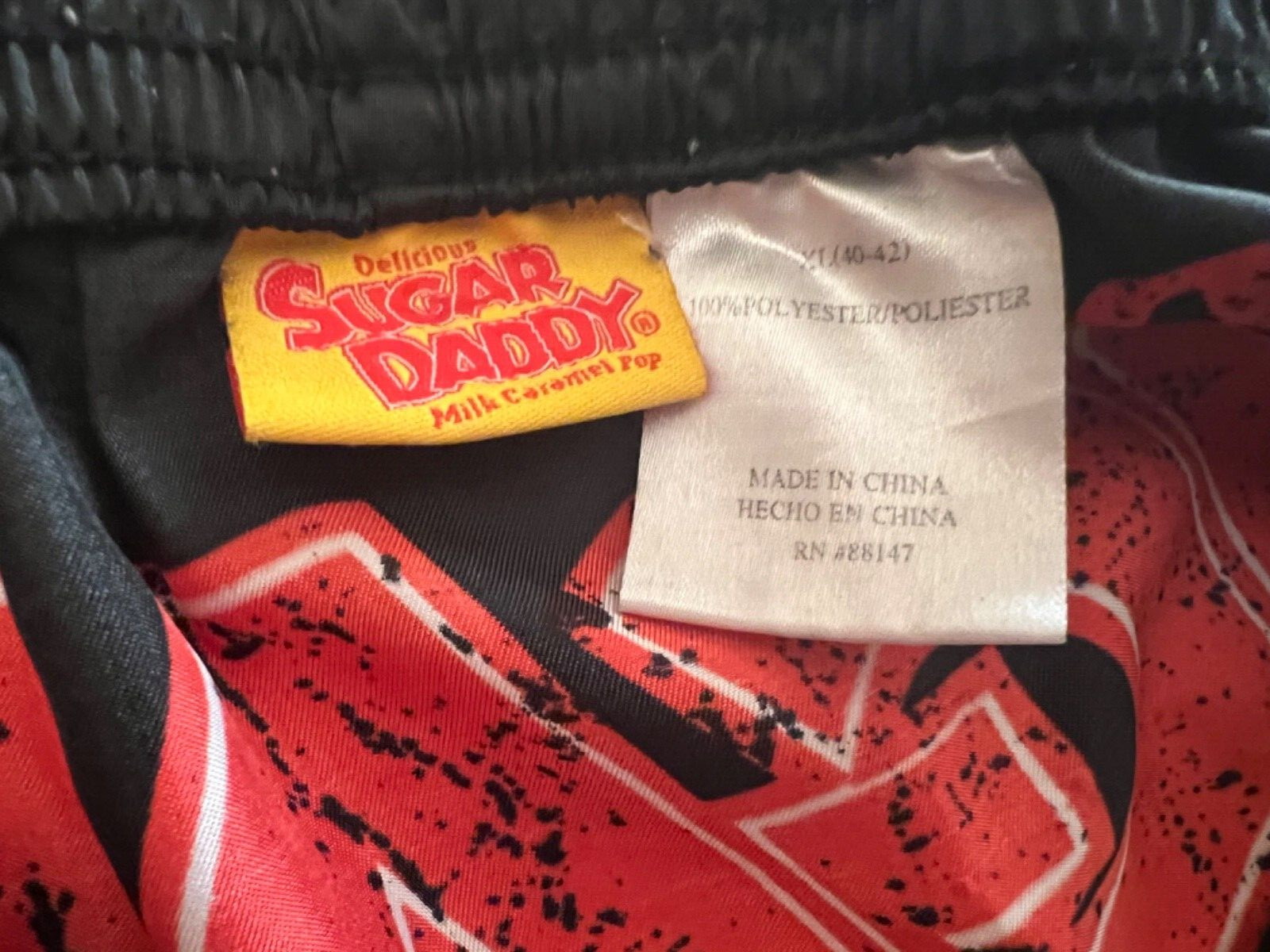 Sugar Daddy Boxers 34-36 4″ Inseam, 13″ Rise Milk Caramel Pop Men’s LARGE
