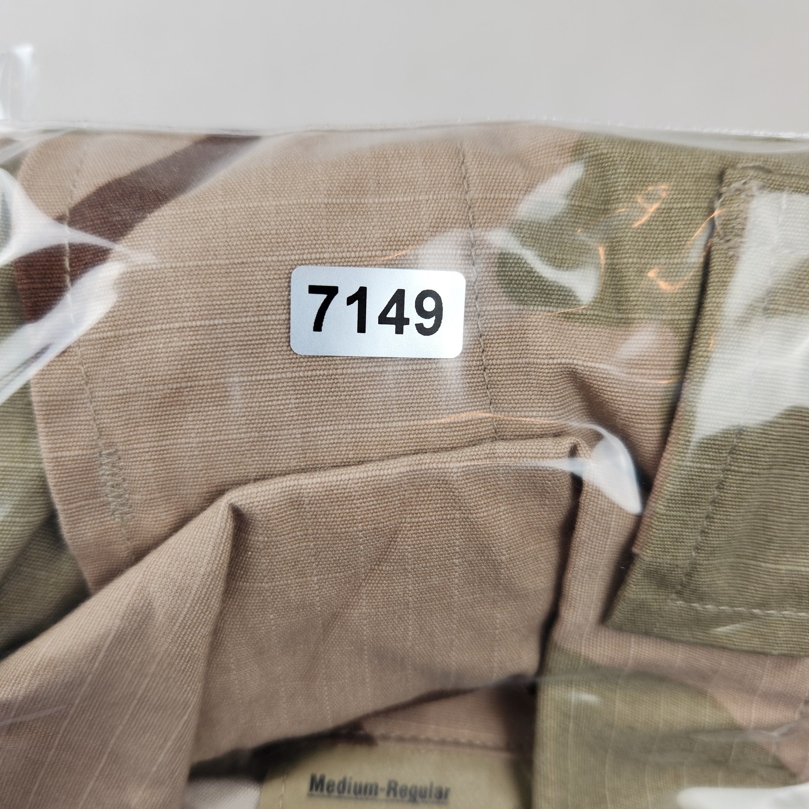 Tru-Spec Jacket Mens Medium Regular Camo 3 Color Desert BDU USAF Air Force Patch