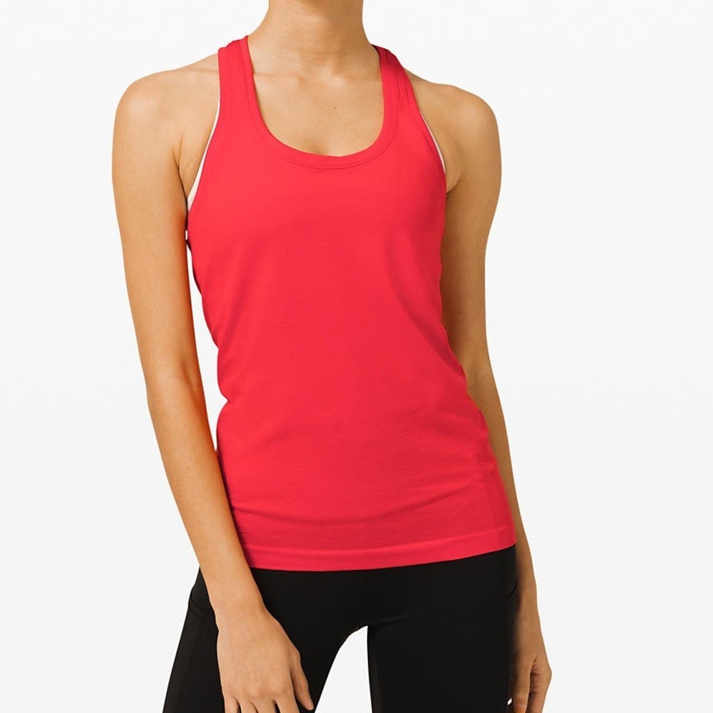 Lululemon Swiftly Tech Racerback 2.0 Tank Top in True Red Size 16