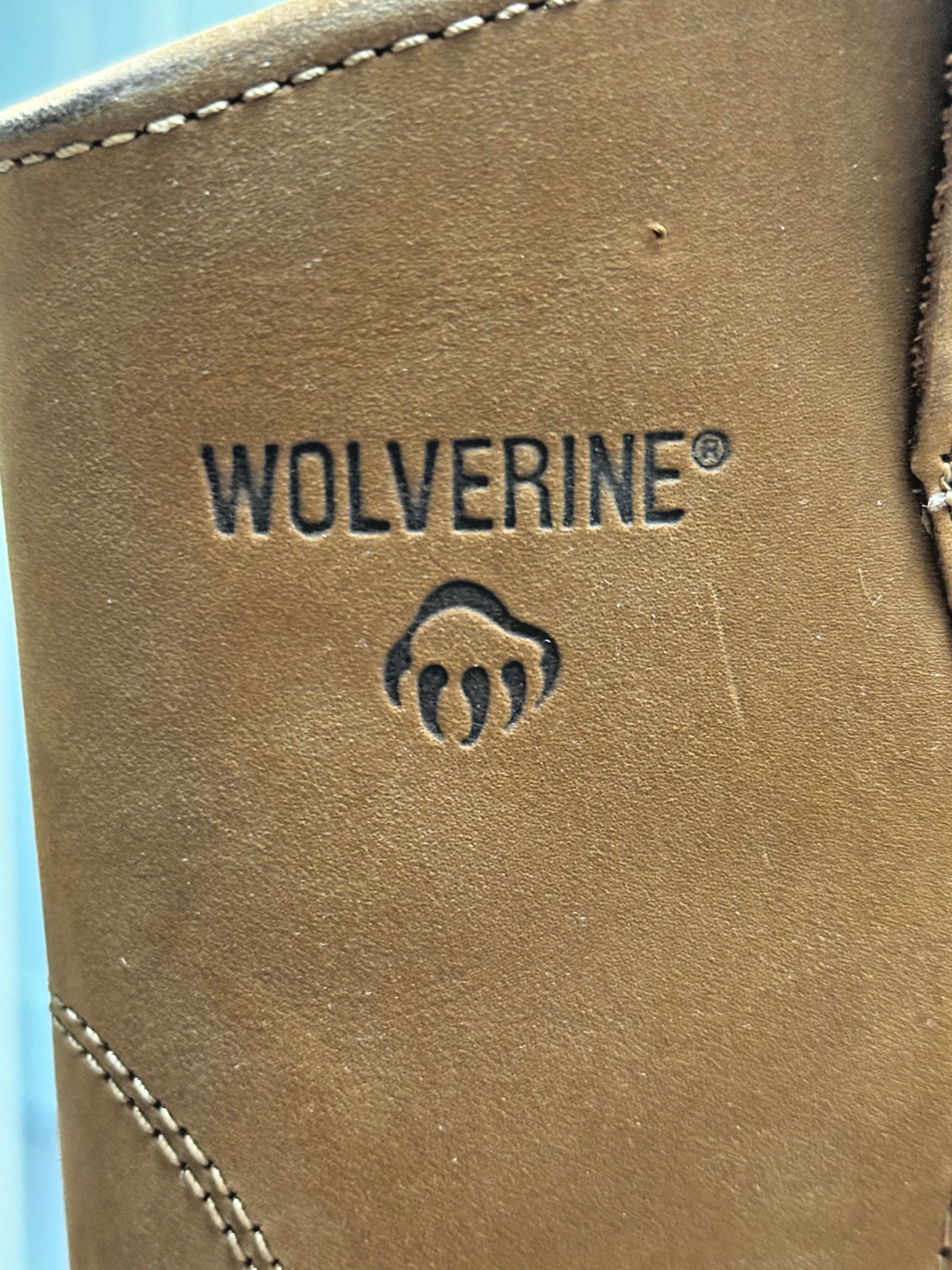 Wolverine Nubuck Wellington Pull-On Work Boots Men’s Size 12EW
