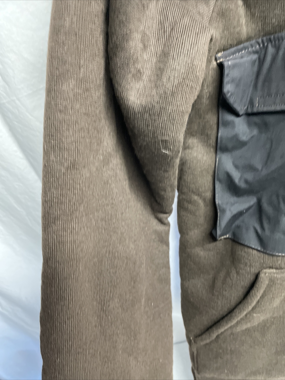 Military Issue Cold Weather Synthetic ￼Fiber Pile Shirt Jacket Mens Medium