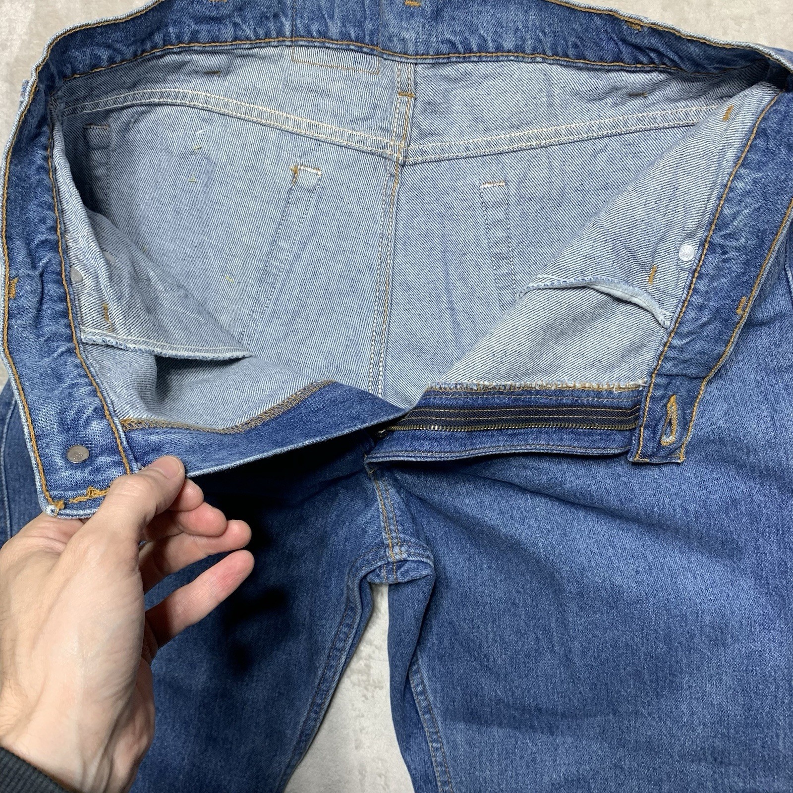 NEW Vintage 90s Levi’s 540 Jeans Men’s 38×30 Brown Tab Relaxed Fit Loose USA