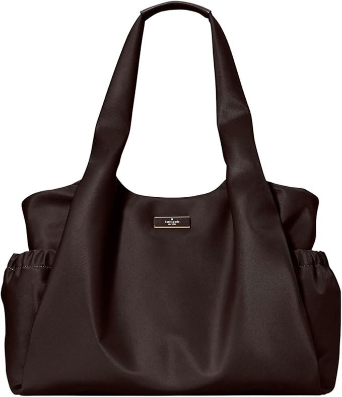 Kate Spade Chelsea Large Baby Diaper Bag Carter tote Changing Pad Hot Fudge.