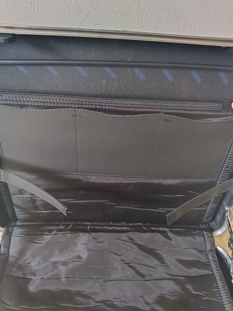 RIMOWA Limbo Series Briefcase Attache Case Black 14L Polycarbonate Alumunium