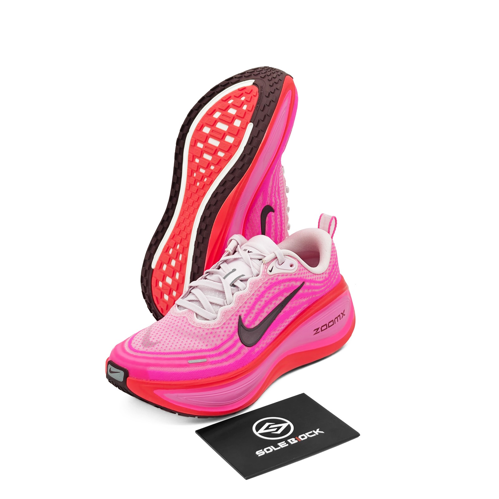 Nike Vomero Plus Hyper Pink Bright Crimson Womens HV8154-604