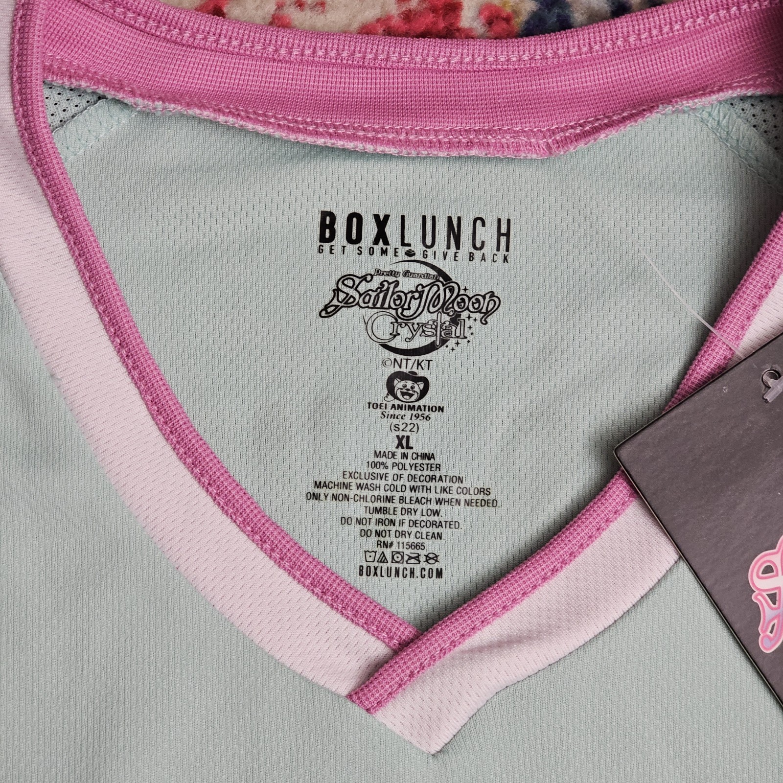 SAILOR MOON CRYSTAL SOCCER JERSEY Mens XL BOX LUNCH EXCLUSIVE JUPITER