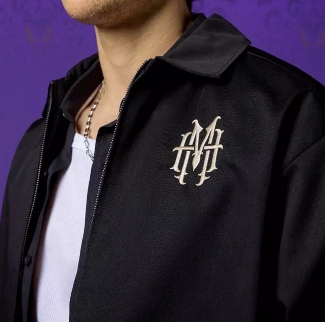 Disney Parks The Haunted Mansion Men’s Black Woven Jacket – XL – NEW